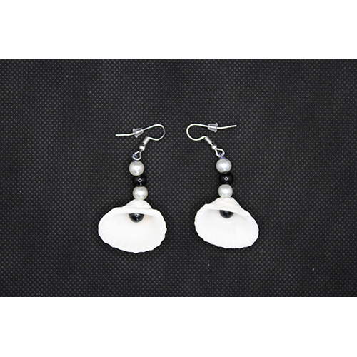 Boucle d’oreille coquillage