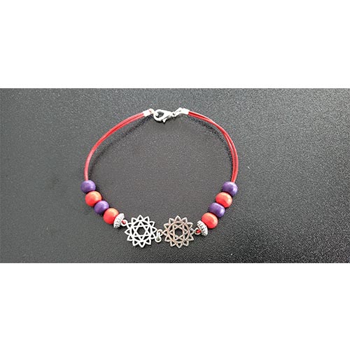 Bracelet aux deux breloques